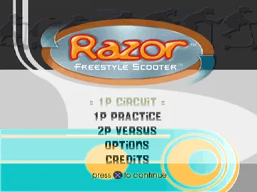 Razor Freestyle Scooter (US) screen shot title